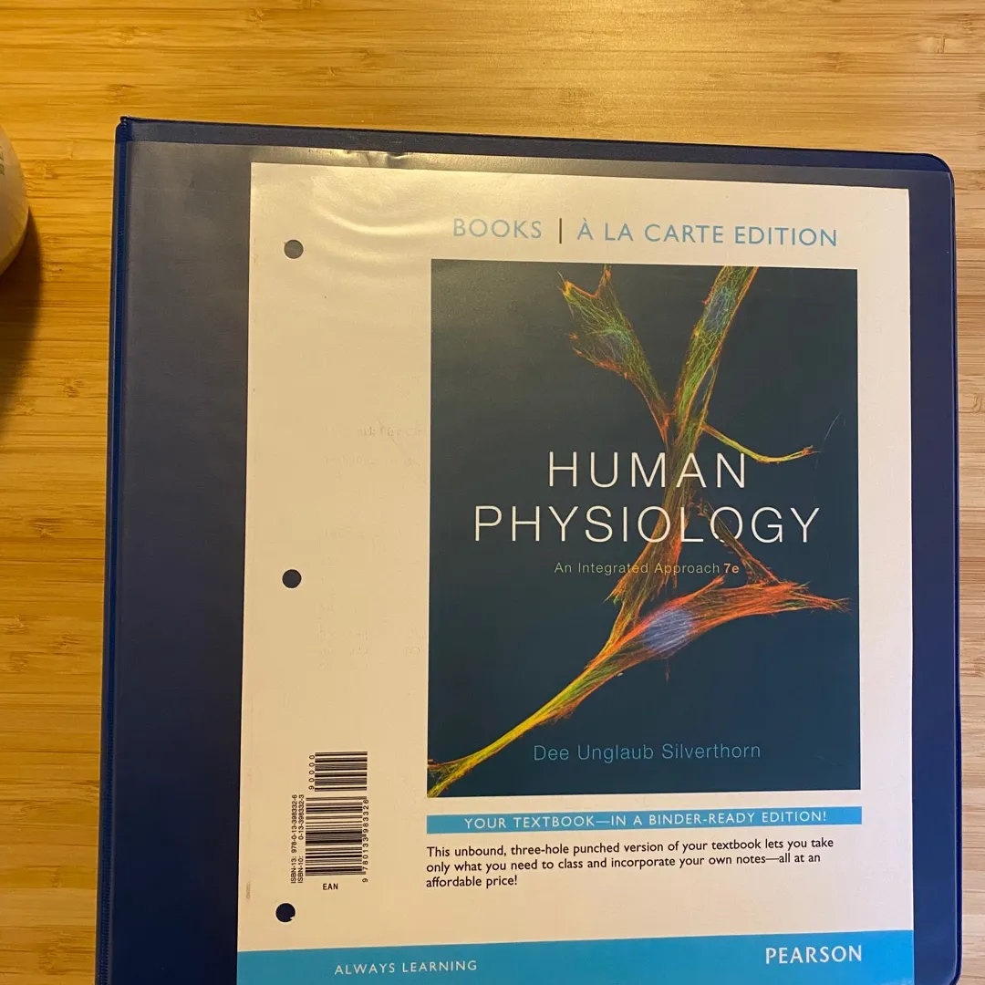 Human Physiology An Integrated Approach Loose Leaf photo 1