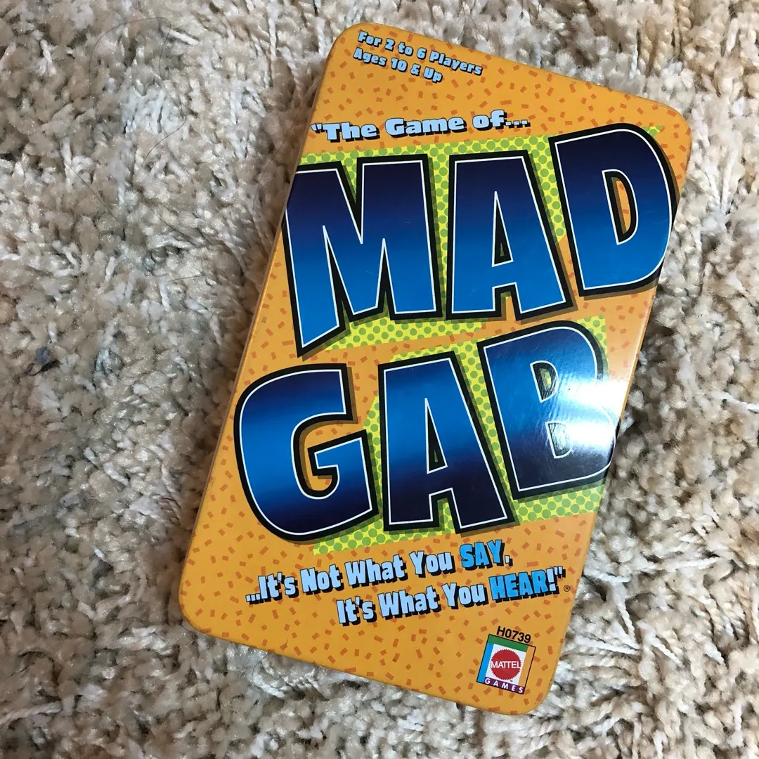 Mad Gab Board Game photo 1