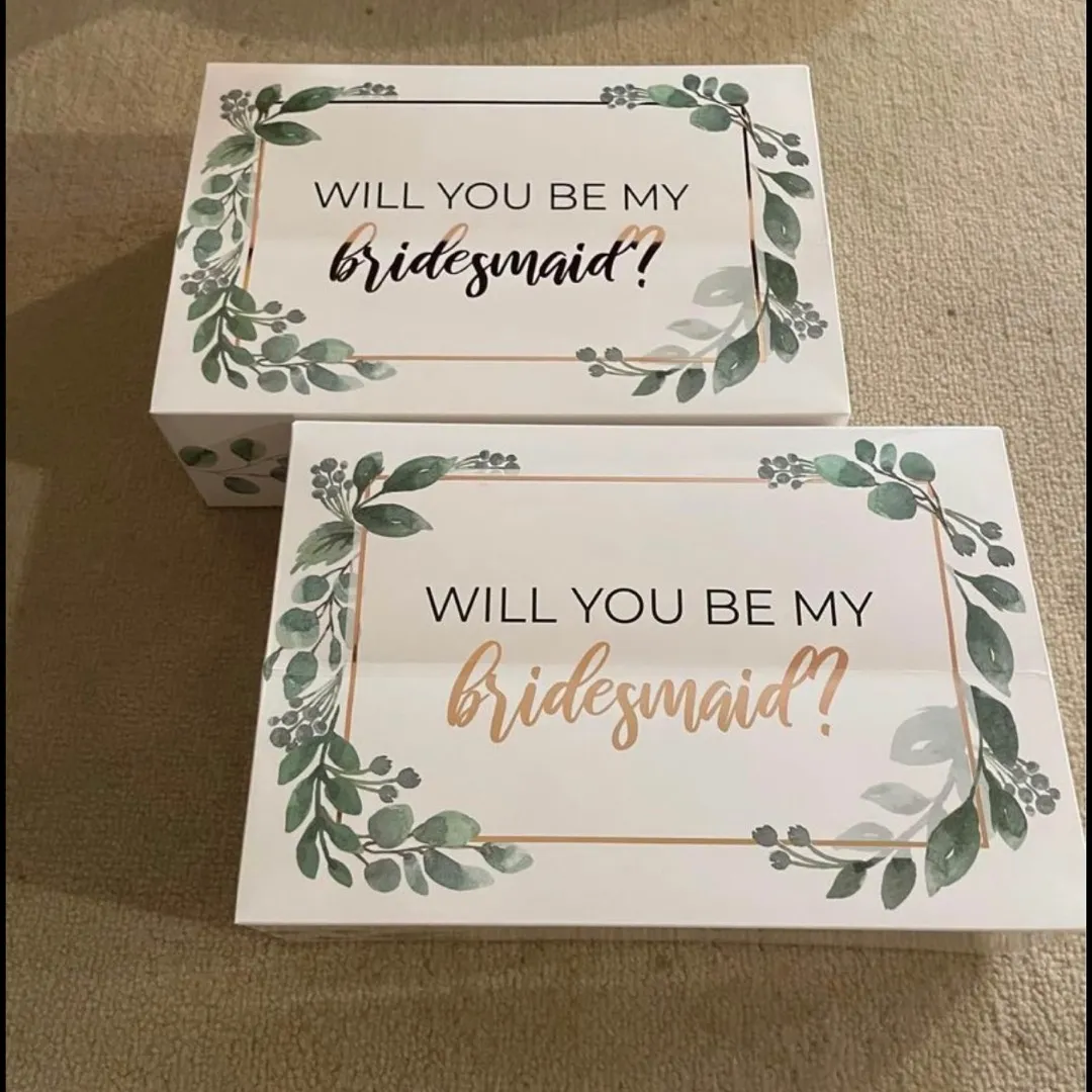 2 “Will You Be My Bridesmaid?” Boxes photo 1