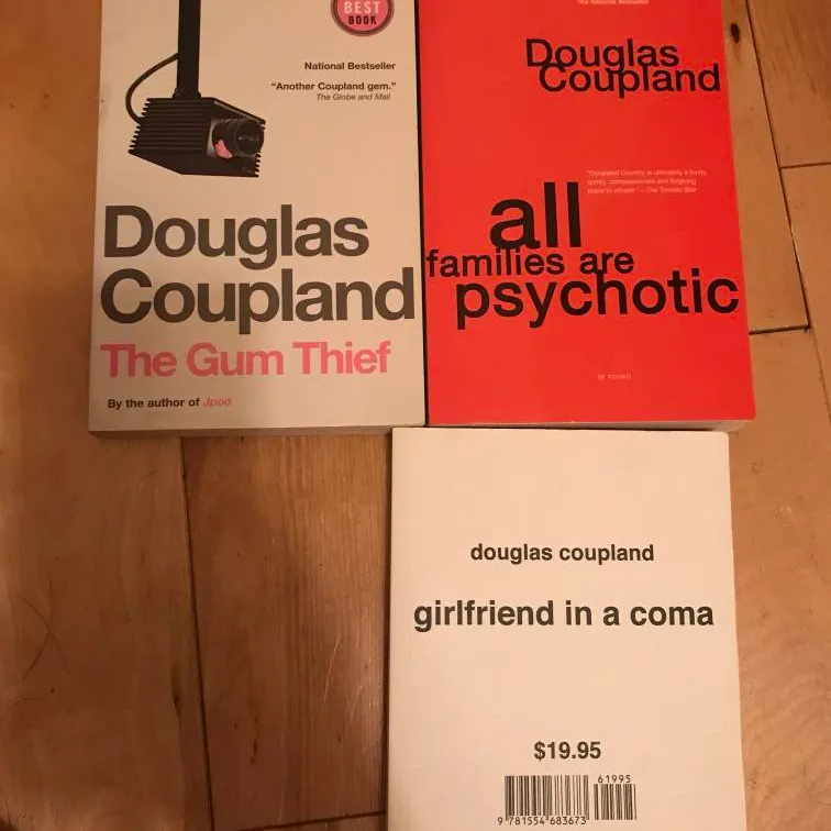 Douglas Coupland Novels (3) photo 1