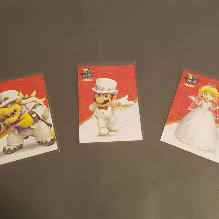 Super Mario Odyssey Amiibo Cards photo 1