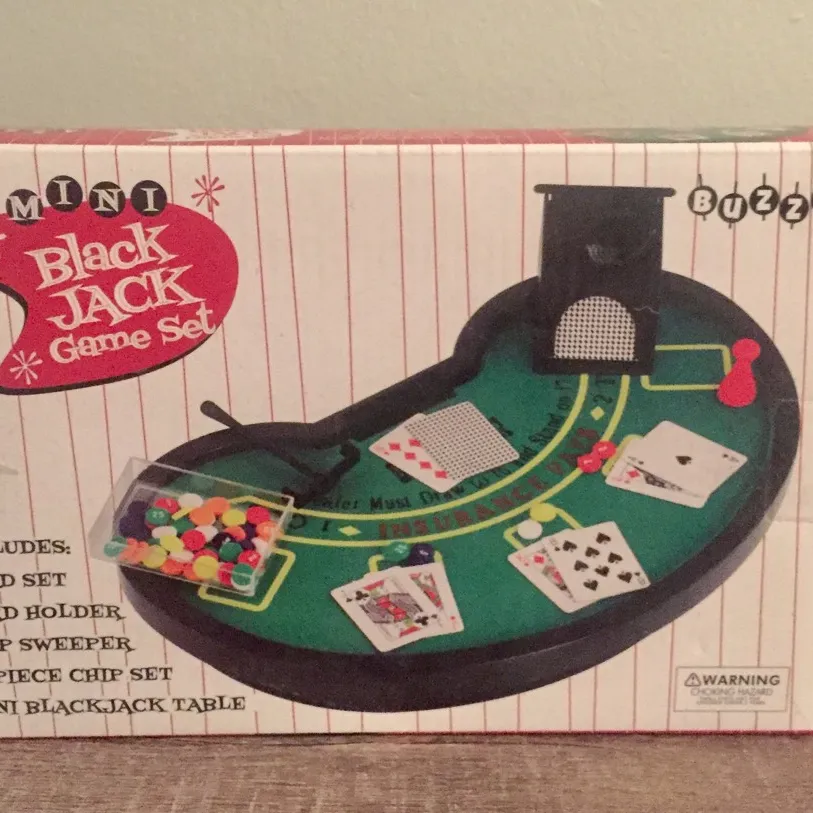 Mini Black Jack Game Set photo 3