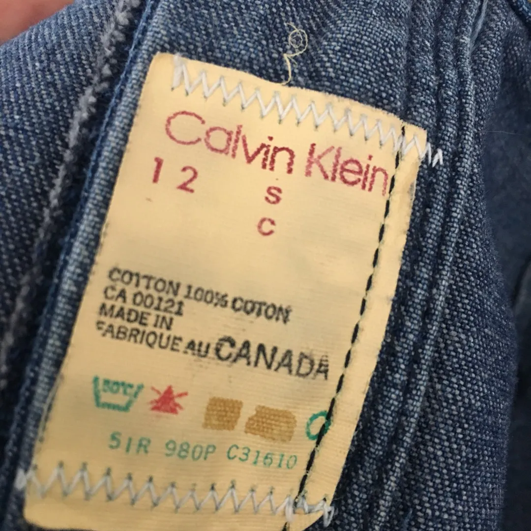 High Waisted Calvin Klein Denim 👖 photo 6