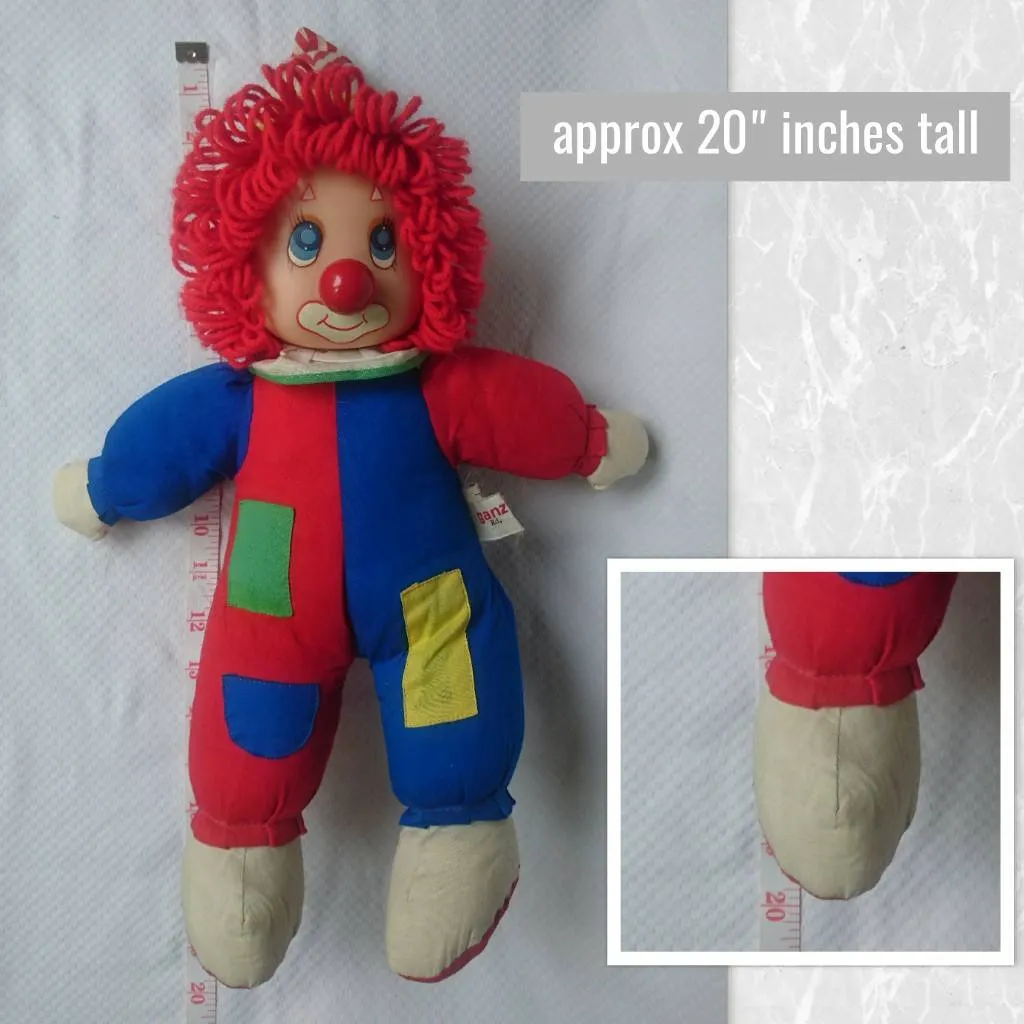 $15 trade - Vintage Ganz Clown Doll photo 5