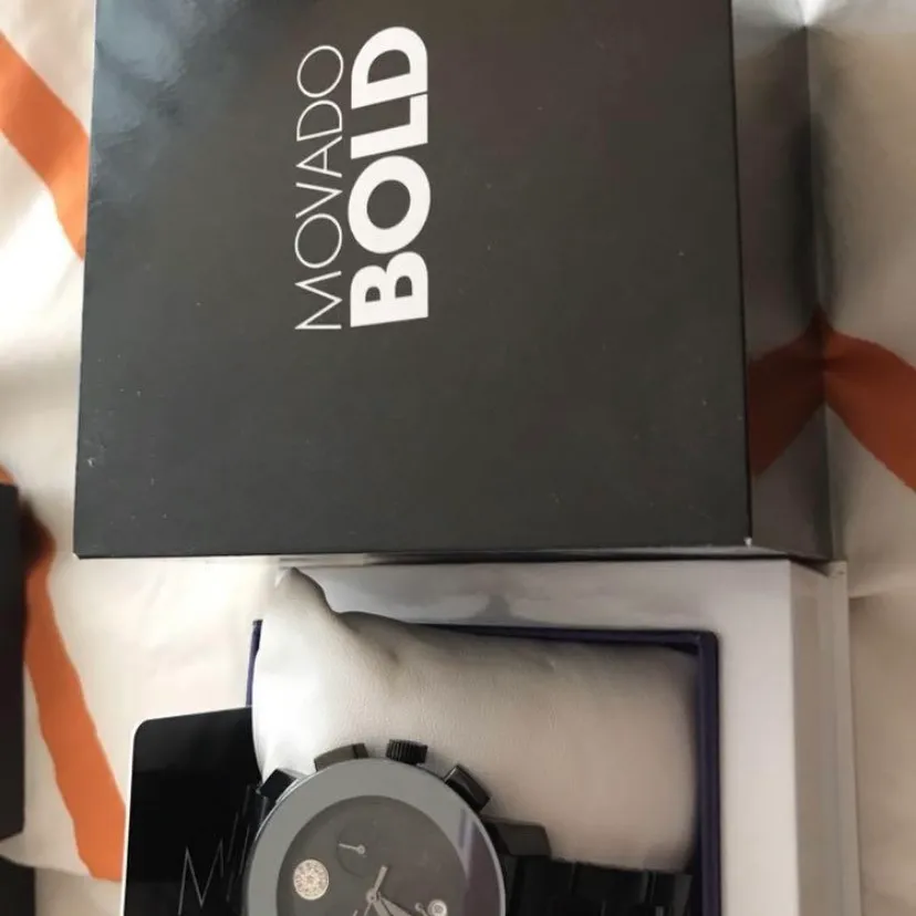 Movado Bold Gorgeous Watch Mint Condition photo 1