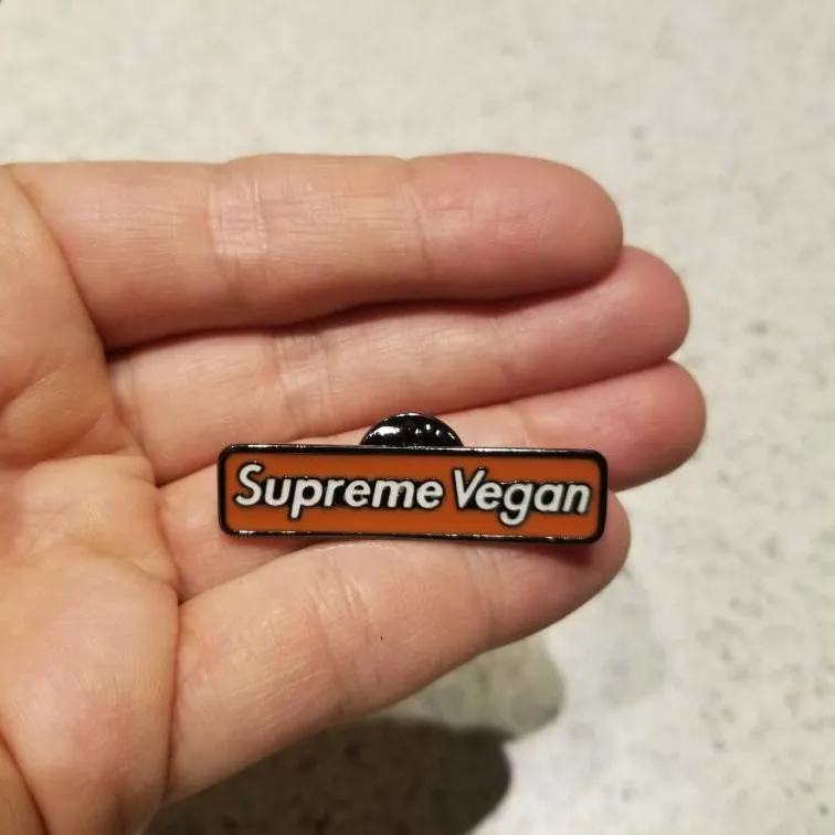 NEW! Vegan Pin photo 1