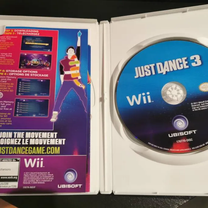 Wii Game Just Dance 3 photo 3