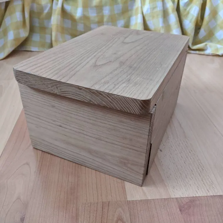 Handmade Wooden Box With Drawers photo 4