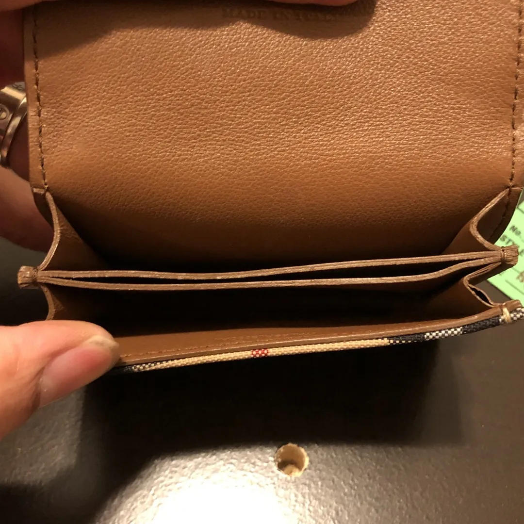 Authentic Burberry Cardholder Wallet photo 5