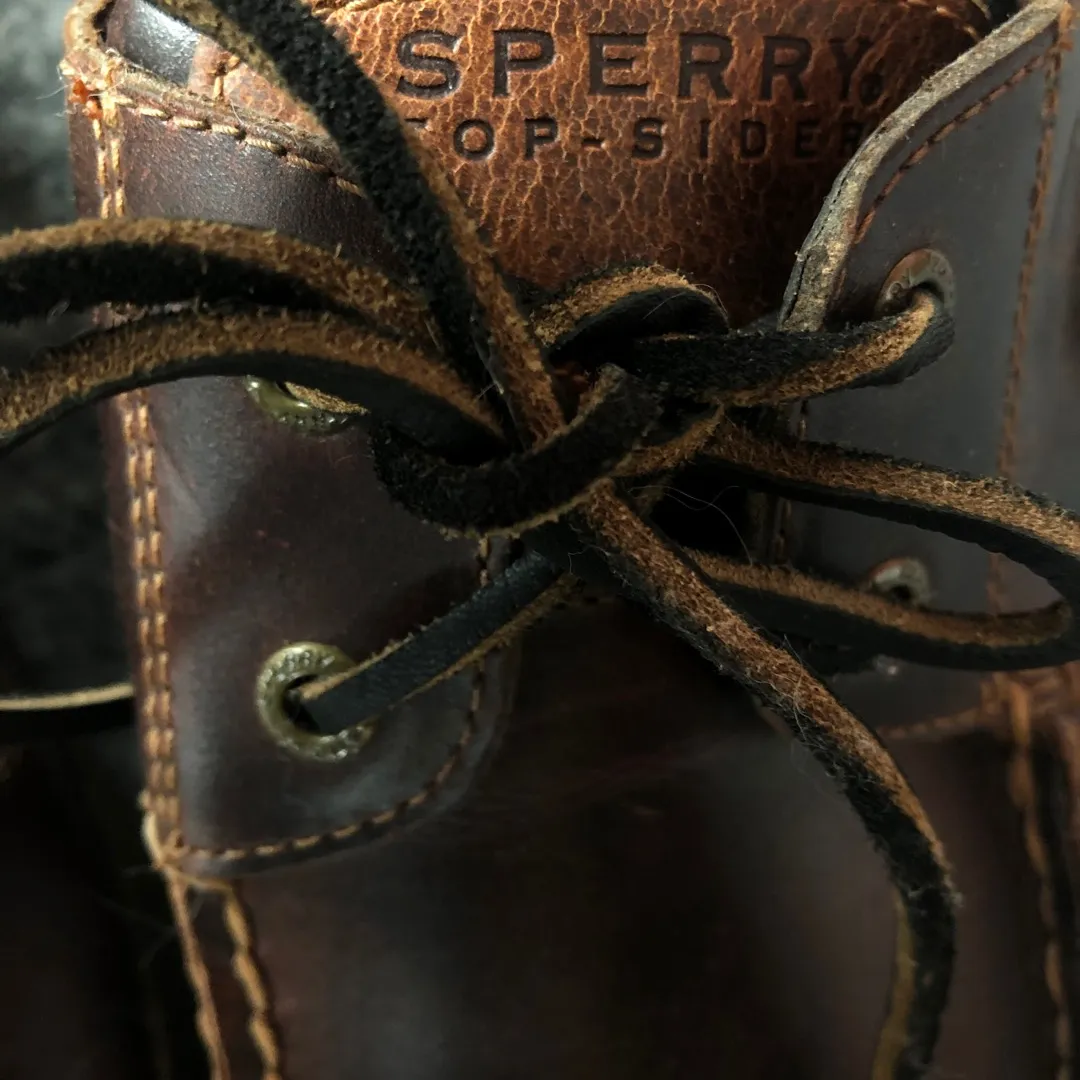 SPERRY Men’s Leather Shoes (NEVER WORN) photo 4