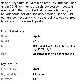 Apple iPad Keyboard Dock photo 6