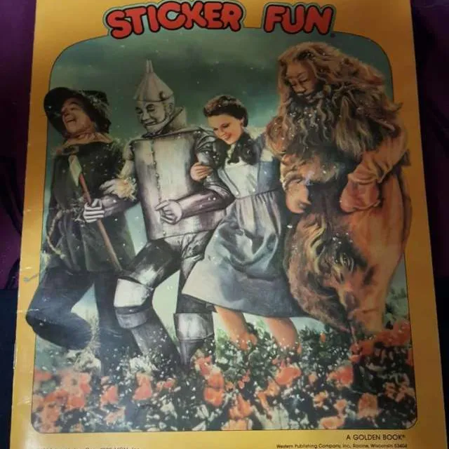 Disney Wizard Of Oz Sticker Book photo 1