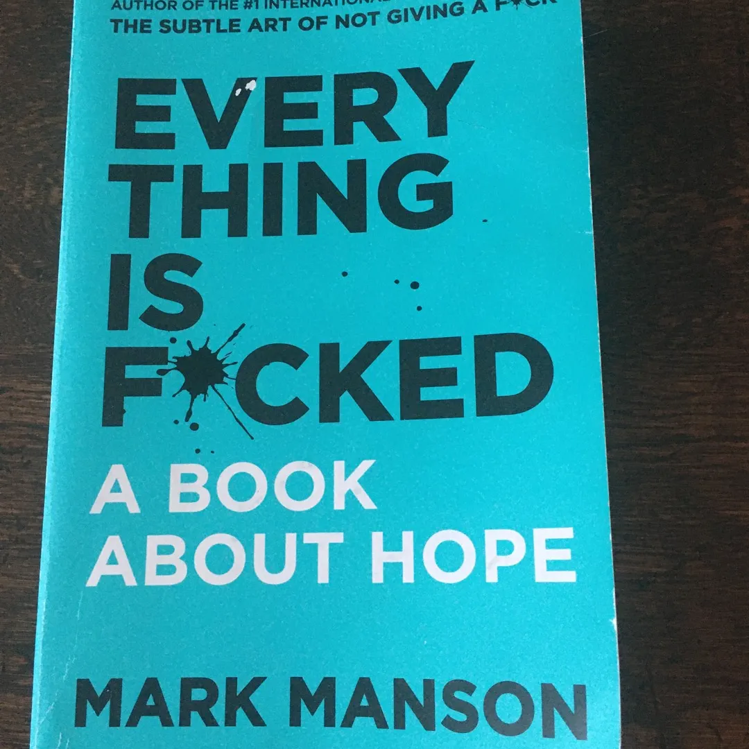 Mark Manson Book photo 1
