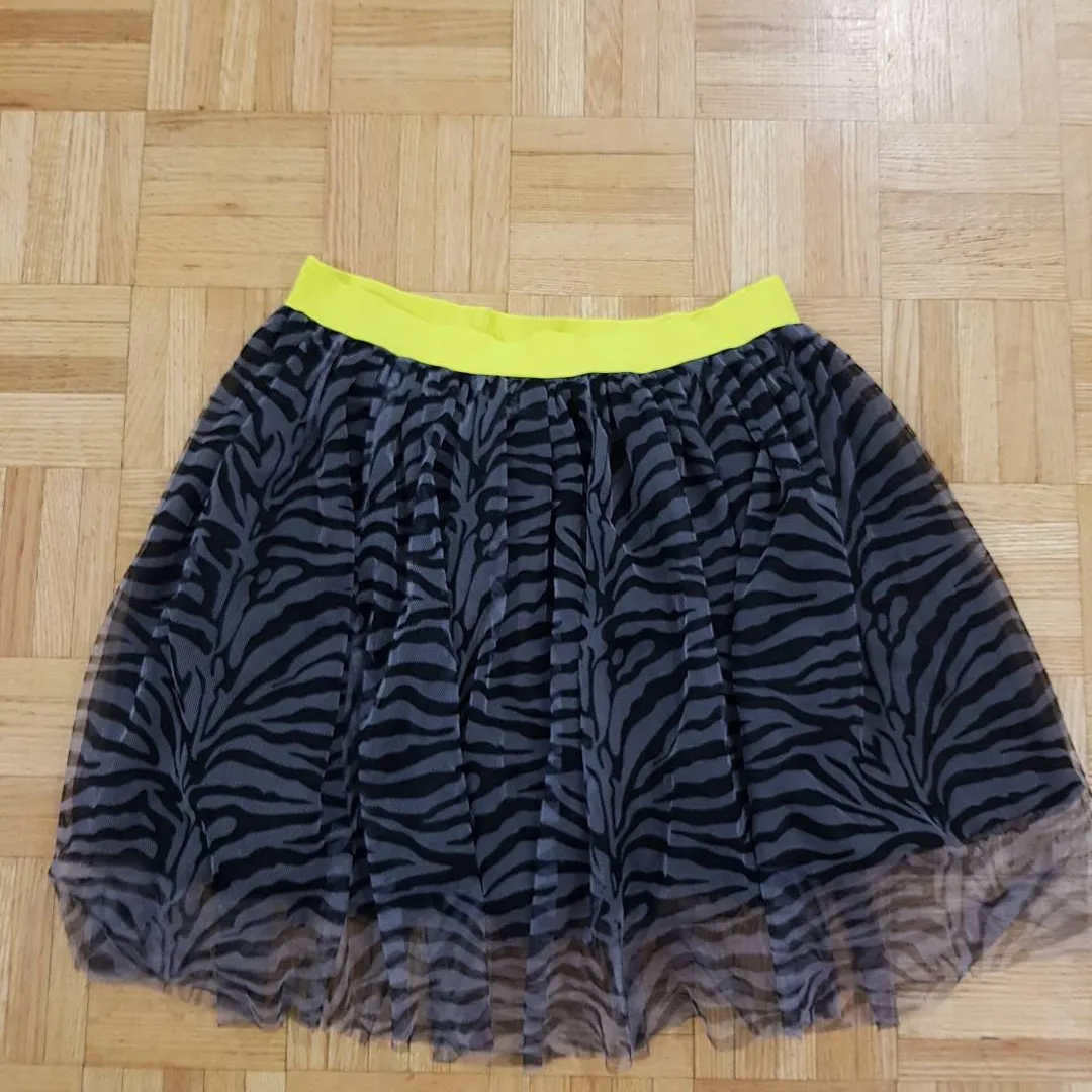Fun Zebra Tulle Skirt photo 1