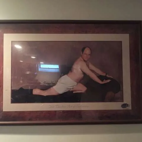 One of a kind George Costanza framed photo photo 1