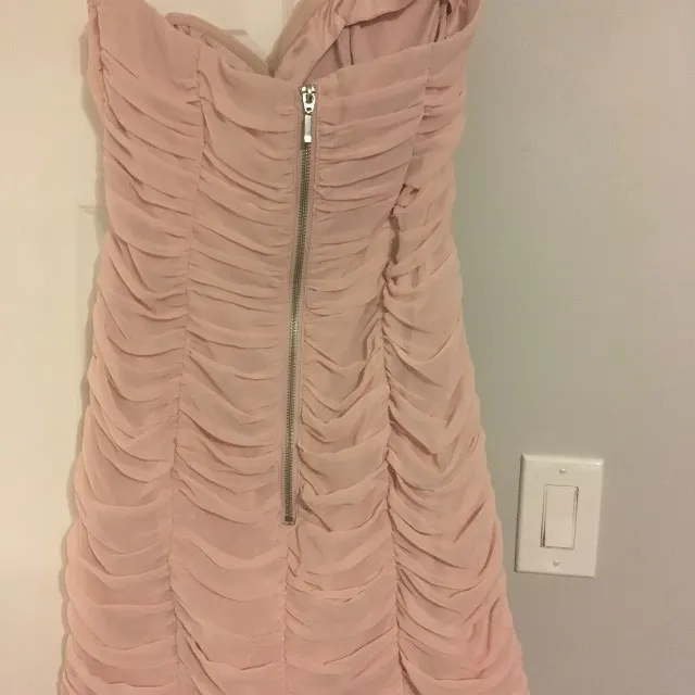 Fitted Sexy Light Pink H&M Dress photo 3