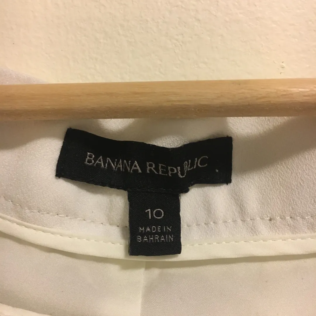 Banana republic size 10 High Waisted Pants photo 3