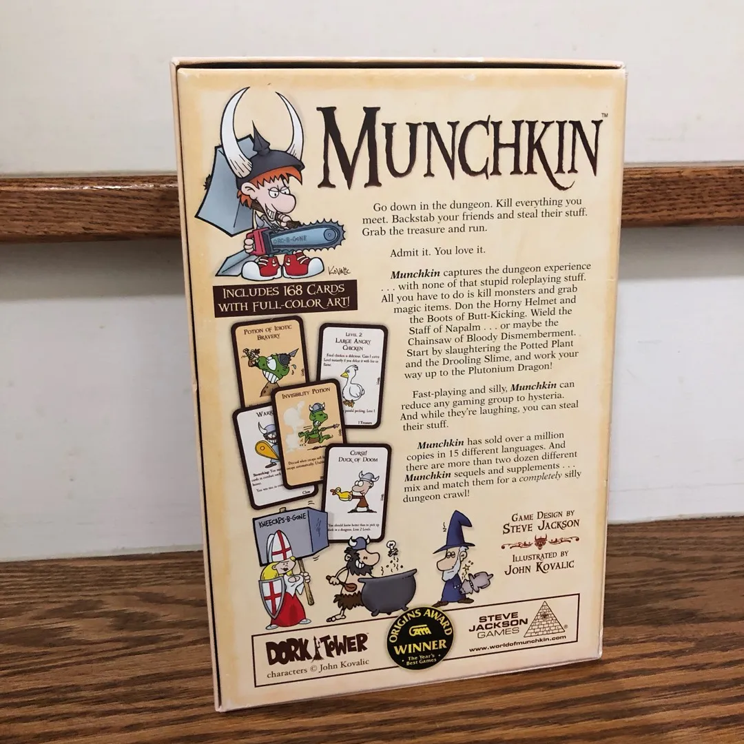 Steve Jackson Munchkin Card / Board Game Complete photo 3