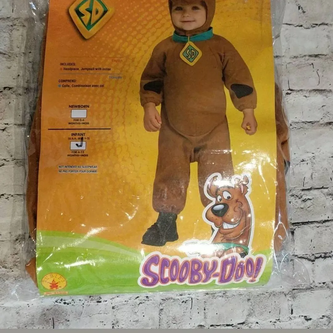 New Condition Scooby Doo Baby Costume ! Cute! photo 3