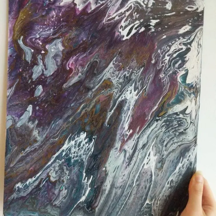 Abstract Painting 12"x14" photo 1