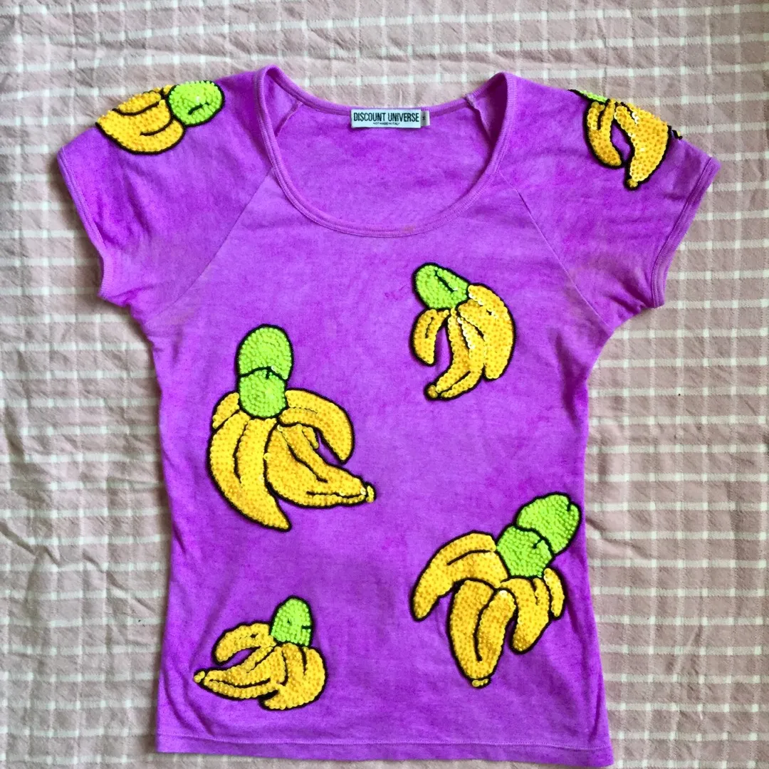 Discount Universe “Banana” Shirt - Sz S/M photo 1