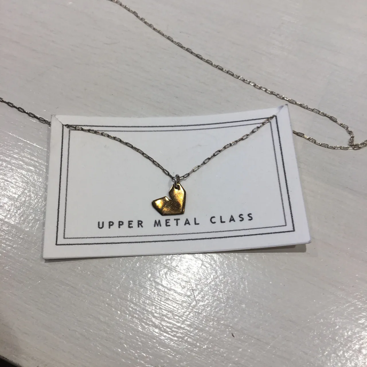 Upper Metal Class Necklace photo 1