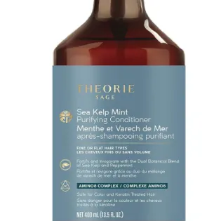 Theorie Sage Sea Kelp Mint Fortifying Conditioner, 400Ml - NEW photo 1
