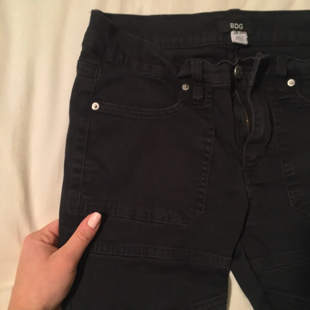 Urban Outfitters High Waisted Black Jeans photo 4