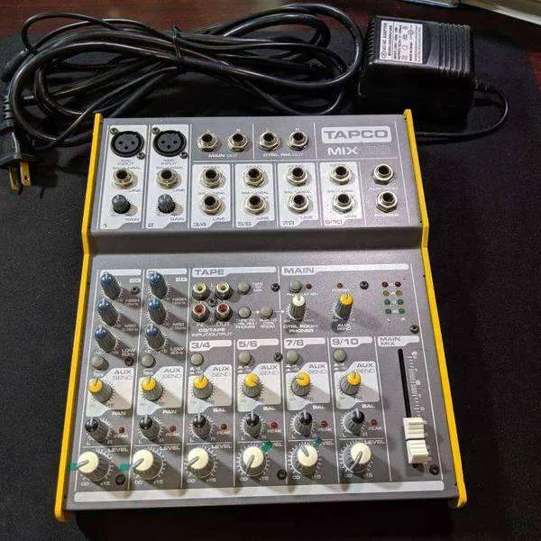 TAPCO MIX 100 Audio Mixing board photo 1