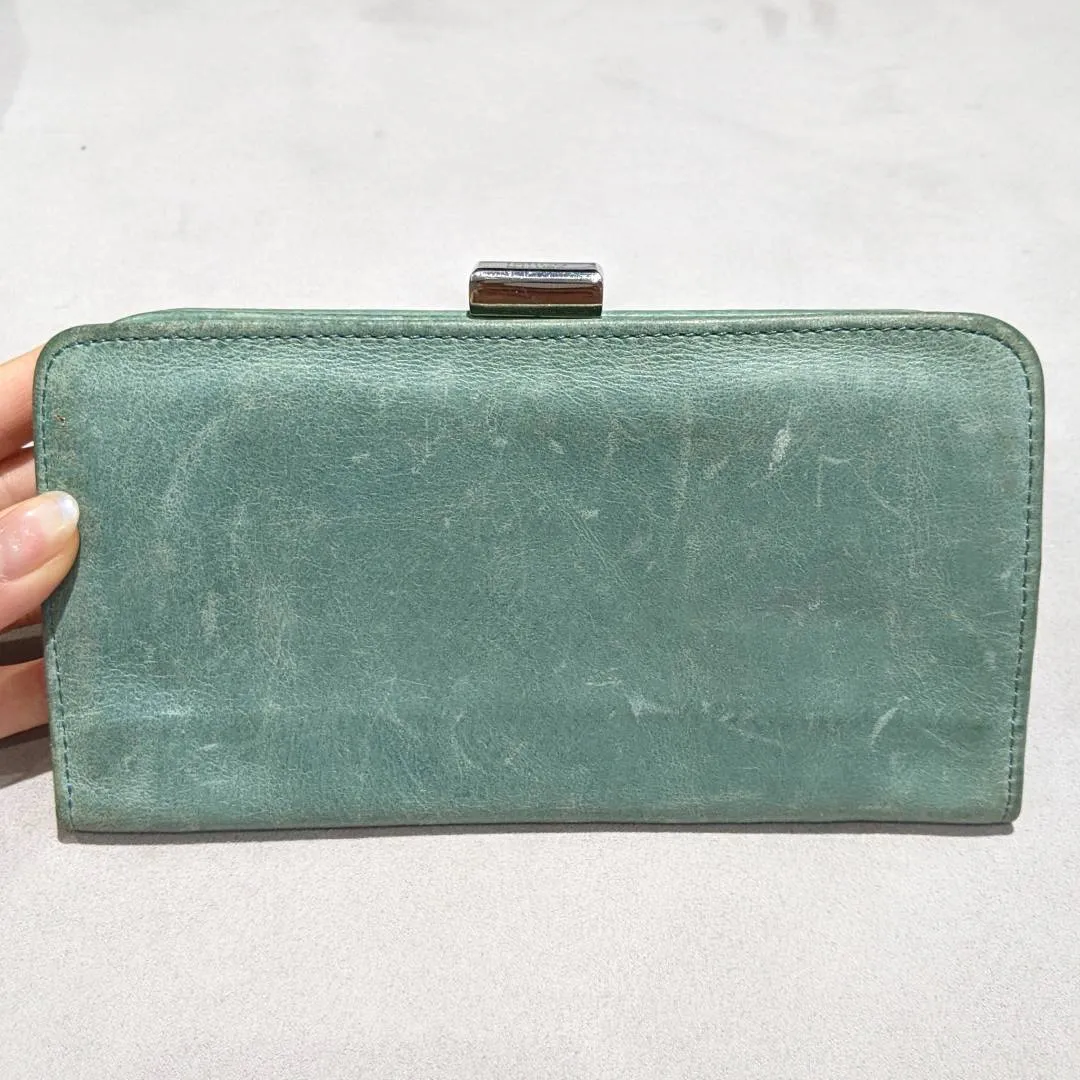 Latico Teal Leather Wallet photo 1