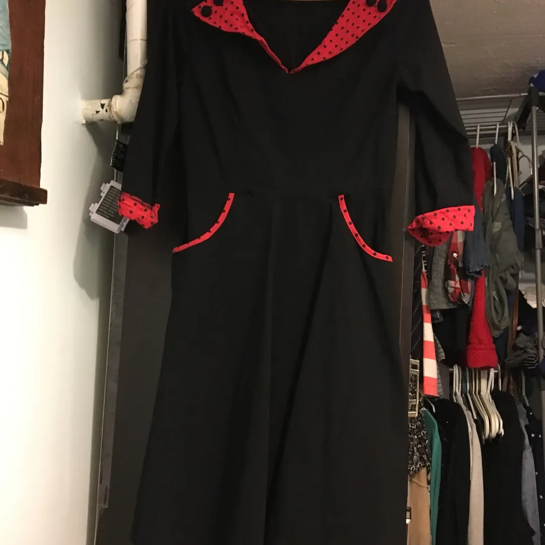 Vintage Rockabilly Dress (women’s L or bigger M) photo 1