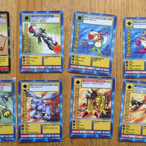 Digimon Cards Puppetmon, Gatomon And More photo 1