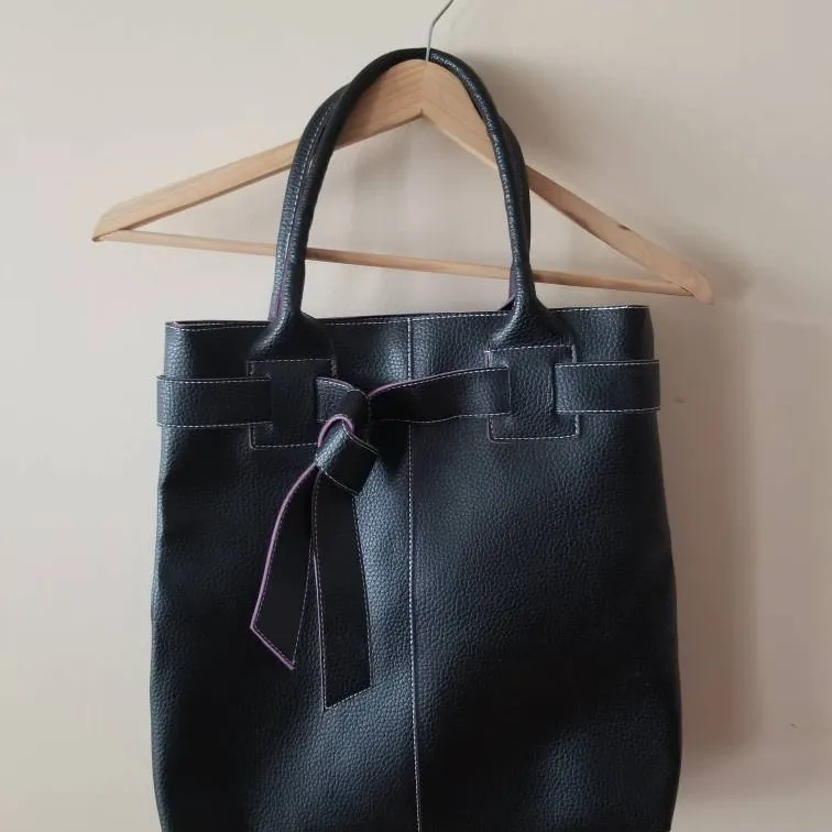 Black Handbag (faux leather) photo 1