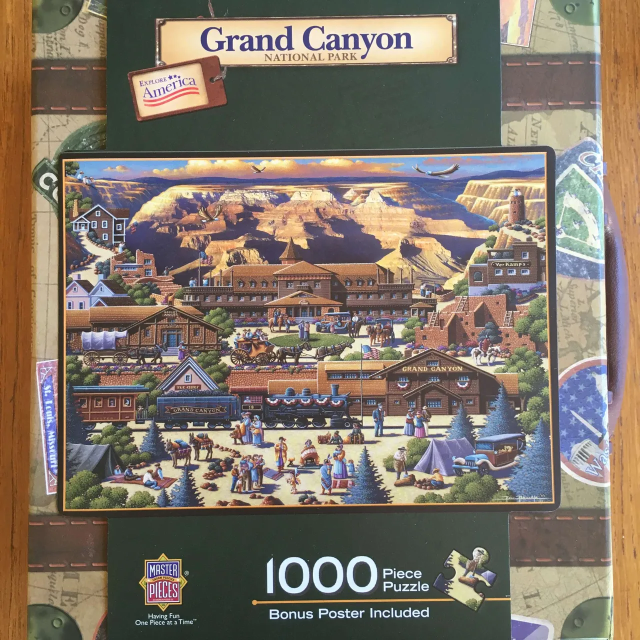 Grand Canyon - 1000 pc puzzle (complete) photo 1