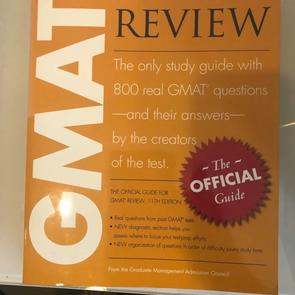 GMAT Review, 11th Edition photo 1