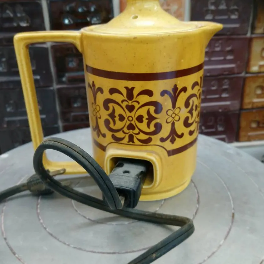 Vintage Pottery kettle photo 3