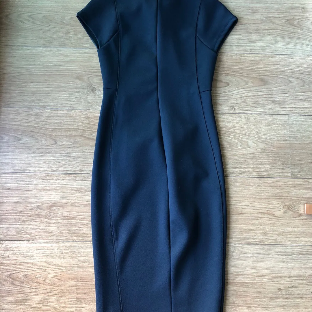 Zara Navy Steward Dress Size 4 photo 3