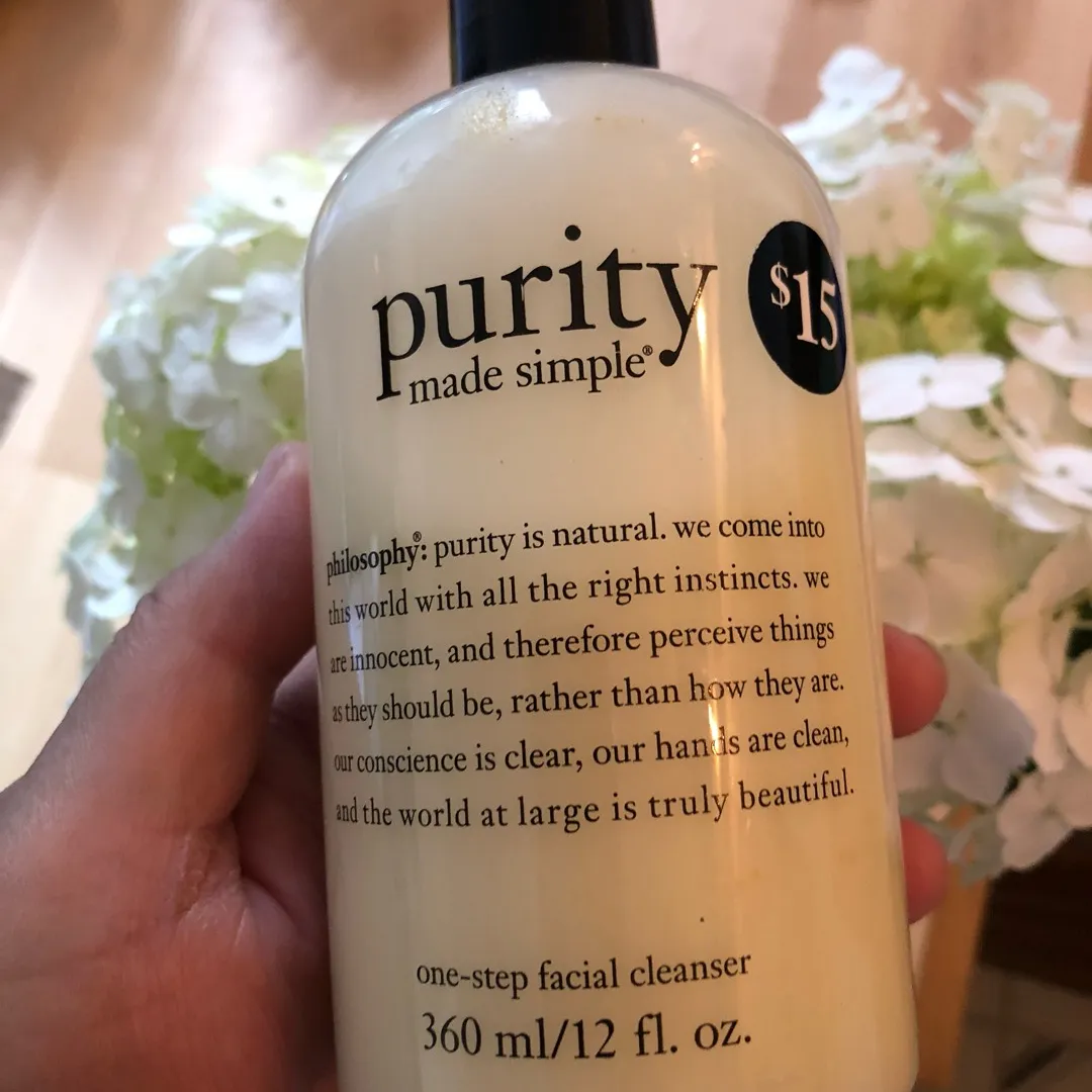 Philosophy purity facial Cleanser photo 1