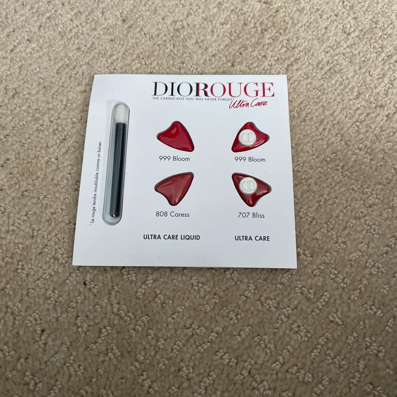 Dior lipstick samples  photo 1