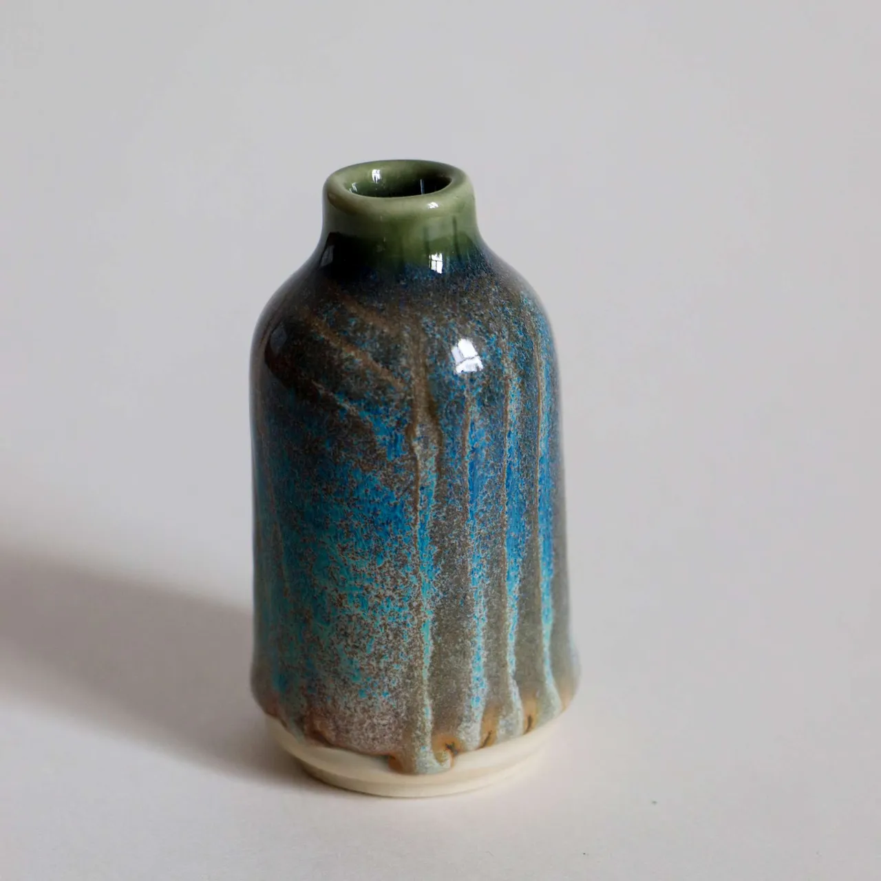 incense / diffuser bottle - handmade ceramics photo 3