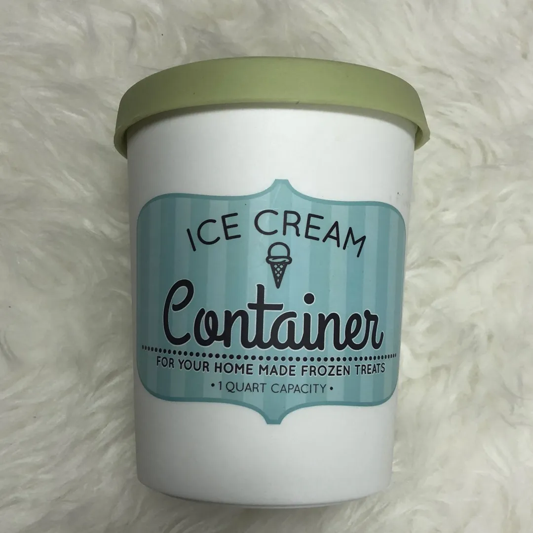 Ice Cream Container photo 1