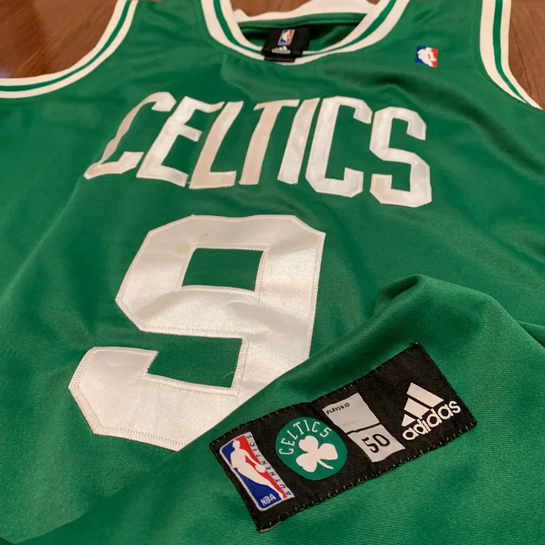Boston Celtics Rajon Rondo Adidas Authentics NBA Jersey Size 50 photo 3