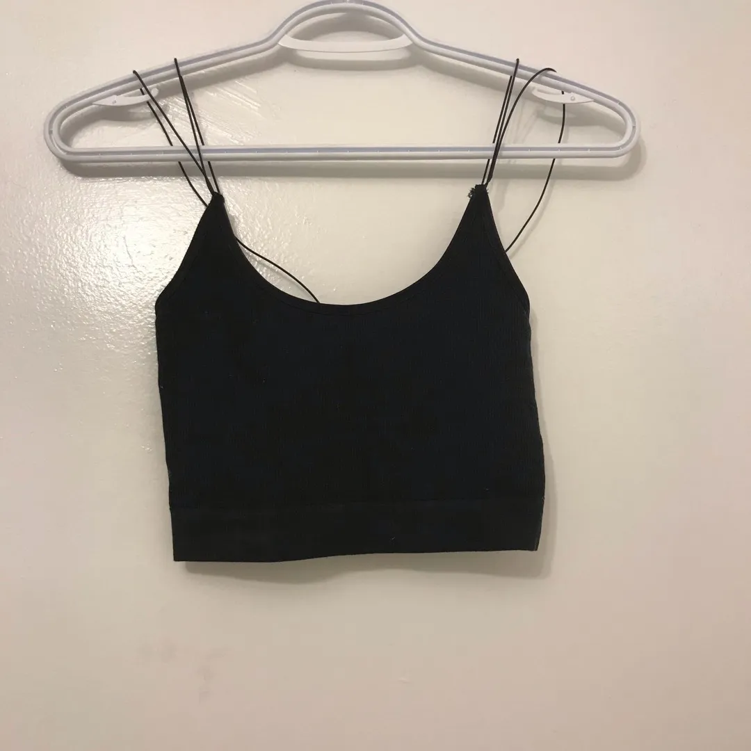 Black XS Urban Outfitters Crop Top photo 1