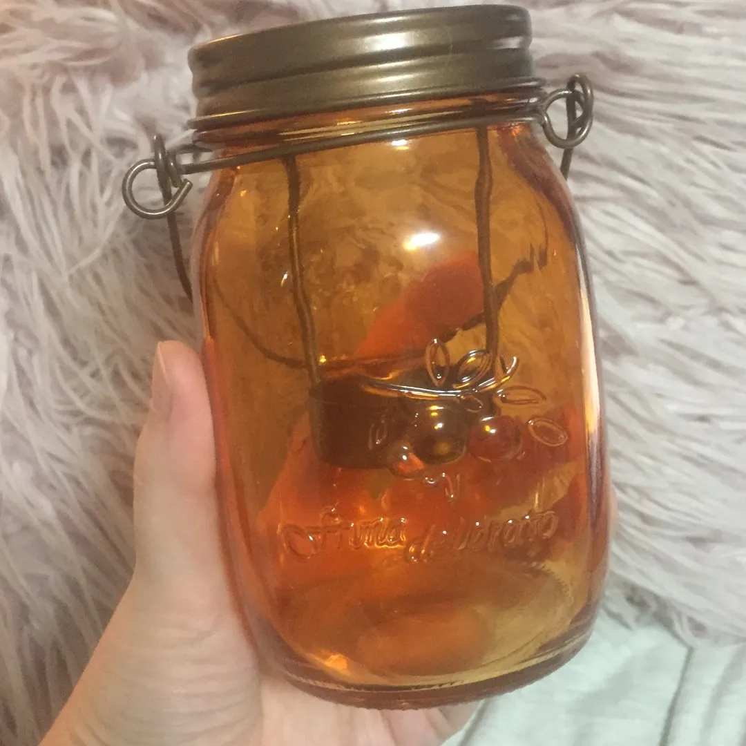 Mason Jar Tea Light Lantern photo 1