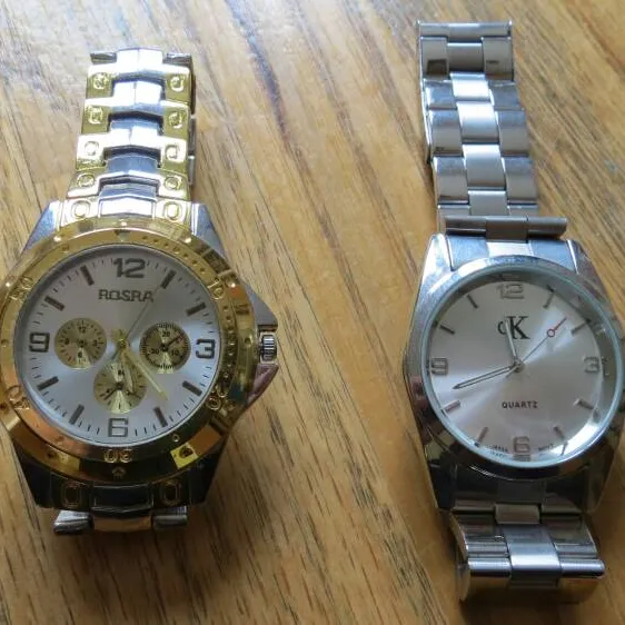 Silver And Gold Watches photo 1