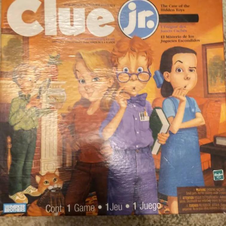 Clue Jr Board Game photo 1