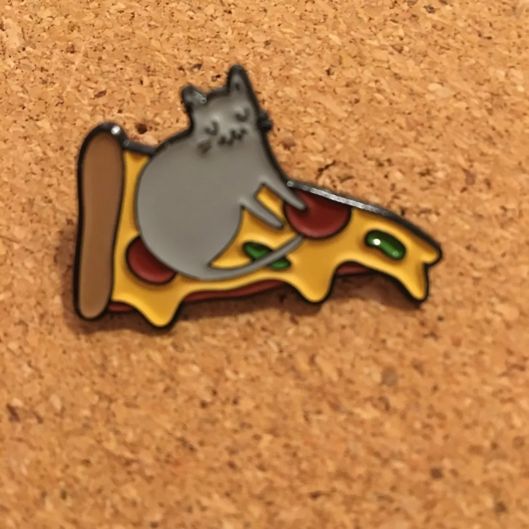 Pizza Cat Pin photo 1