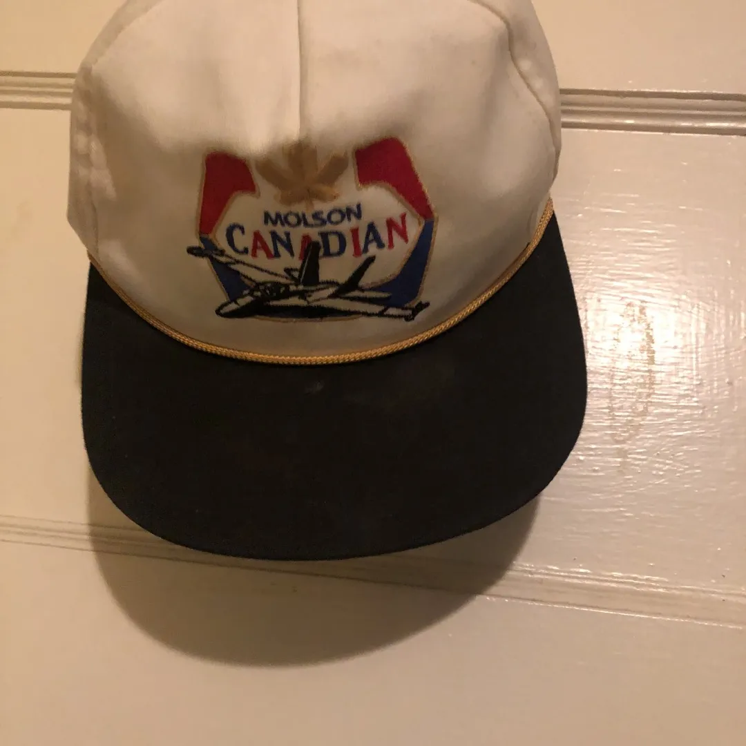 Vintage Molson Canadian Hat photo 1
