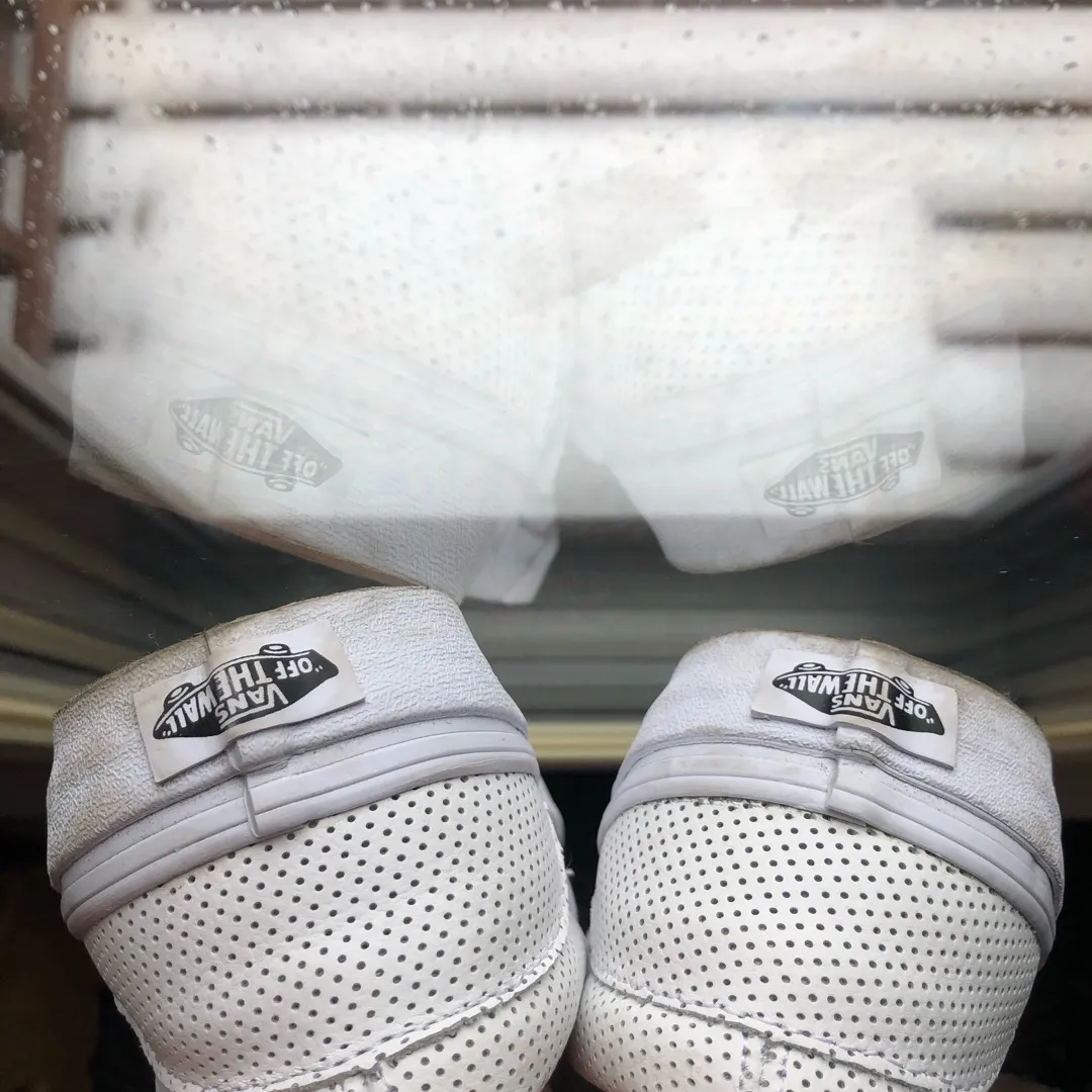 White VANS Sneakers!! photo 6
