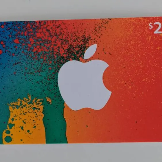 $25 ITunes Gift Card photo 1